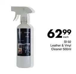 Save SI 02 Leather & Vinyl Cleaner offer