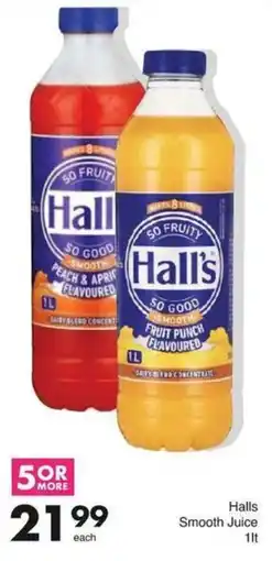 Save Hyper Halls Smooth Juice offer