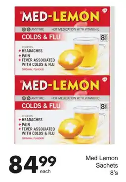 Save Med Lemon Sachets offer