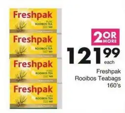 Save Hyper Freshpak Rooibos Teabags offer