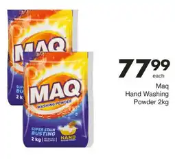 Save Maq Hand Washing Powder offer
