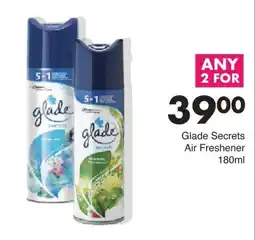 Save Glade Secrets Air Freshener offer