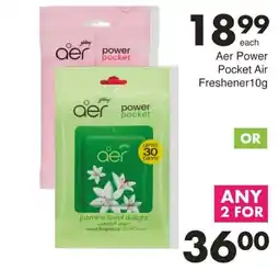 Save Aer Power Pocket Air Freshener offer