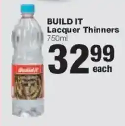 Build It BUILD IT Lacquer Thinner offer