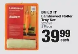 Build It Lambswool Roller Tray Set offer