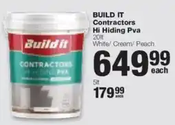 Build It Build it Contractors Hi Hiding Pva offer