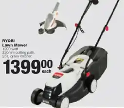 Build It Ryobi Lawn Mower 1200 watt offer