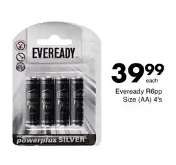 Save Eveready R6pp Size (AA) 4's offer