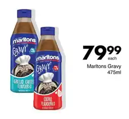 Save Marltons Gravy offer