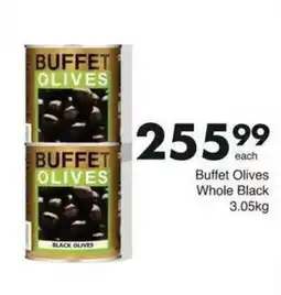 Save Hyper Buffet Olives Whole Black offer