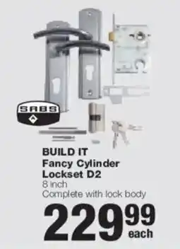 Build It SABS BUILD IT Fancy Cylinder Lockset D2 offer