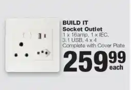 Build It BUILD IT Socket Outlet offer