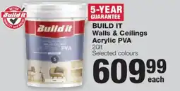 Build It Build it Walls & Ceilings Acrylic PVA offer