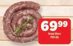 OK Grocer Braai Wors offer