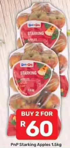 Pick n Pay PnP Starking Apples 1.5kg offer