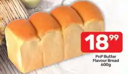 Pick n Pay PnP Butter Flavour Bread 600g offer