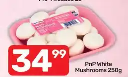 Pick n Pay PnP White Mushrooms 250g offer