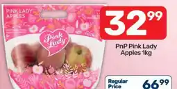 Pick n Pay PnP Pink Lady Apples 1kg offer