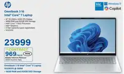 Incredible Connection Omnibook 3 16 Intel Core 7 Laptop offer