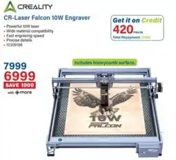 Incredible Connection CREALITY CR-Laser Falcon 10W Engraver offer