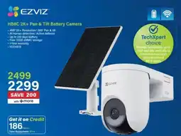 Incredible Connection EZVIZ HB8C 2K+ Pan & Tilt Battery Camera offer