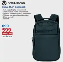 Incredible Connection Volkano Suave 15.6" Backpack offer
