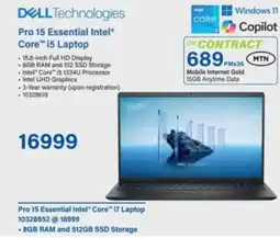 Incredible Connection Dell Technologies Pro 15 Essential Intel Core i5 Laptop offer