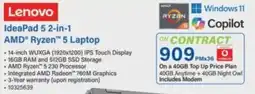 Incredible Connection Lenovo IdeaPad 5 2-in-1 AMD Ryzen 5 Laptop offer