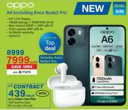 Incredible Connection OPPO A6 Including Enco Buds3 Pro offer