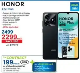 Incredible Connection HONOR X5c Plus offer