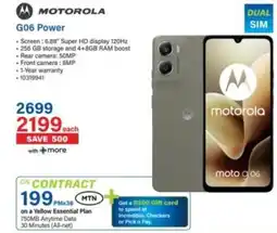 Incredible Connection motorola G06 Power offer