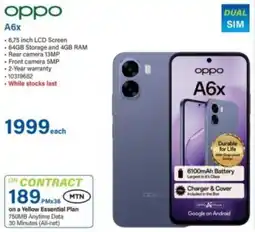 Incredible Connection OPPO A6x offer