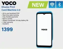 Incredible Connection YOCO Khumo Print Card Machine 2.0 offer