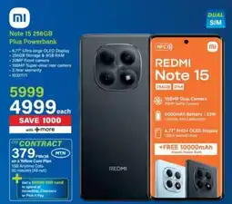 Incredible Connection REDMI Note 15 offer