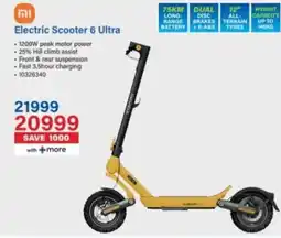 Incredible Connection Electric Scooter 6 Ultra offer