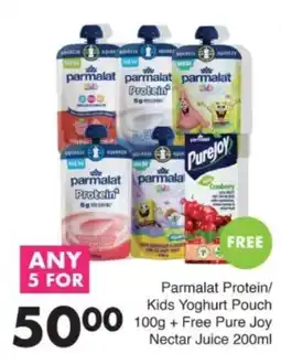 Save Hyper Parmalat Protein/Kids Yoghurt Pouch offer