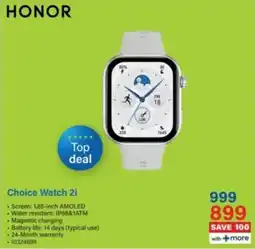 Incredible Connection HONOR Choice Watch 2i offer