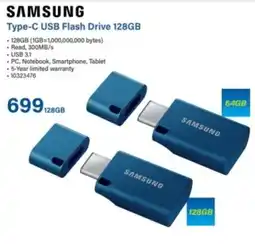 Incredible Connection SAMSUNG Type-C USB Flash Drive 128GB offer