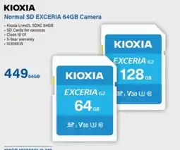 Incredible Connection KIOXIA Normal SD EXCERIA 64GB Camera offer