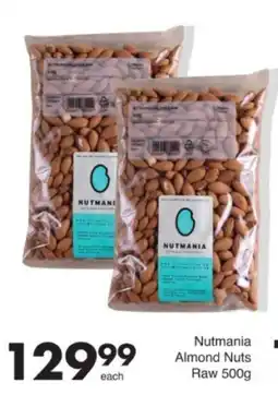 Save Hyper Nutmania Almond Nuts Raw offer
