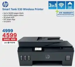 Incredible Connection HP Smart Tank 530 Wireless Printer offer
