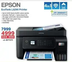 Incredible Connection EPSON EcoTank L5290 Printer offer