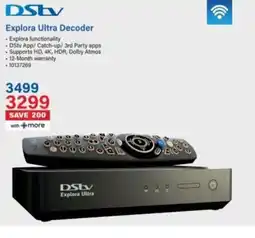 Incredible Connection DStv Explora Ultra Decoder offer