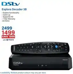Incredible Connection DStv Explora Decoder 3B offer