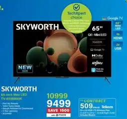 Incredible Connection SKYWORTH 65-inch Mini LED offer