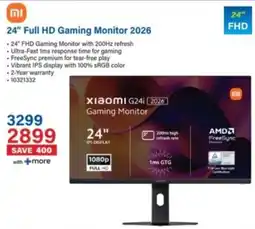 Incredible Connection Xiaomi G24i 2026 Gaming Monitor offer