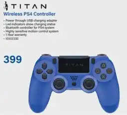 Incredible Connection TITAN Wireless PS4 Controller offer