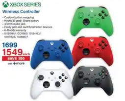 Incredible Connection Xbox Series Wireless Controller Assorted offer