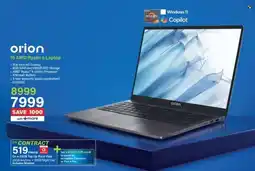 Incredible Connection orion 15 AMD Ryzen 5 Laptop offer