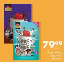 Save Hyper House of Coffees Hug In A Mug Cappuccino Sticks 8's offer